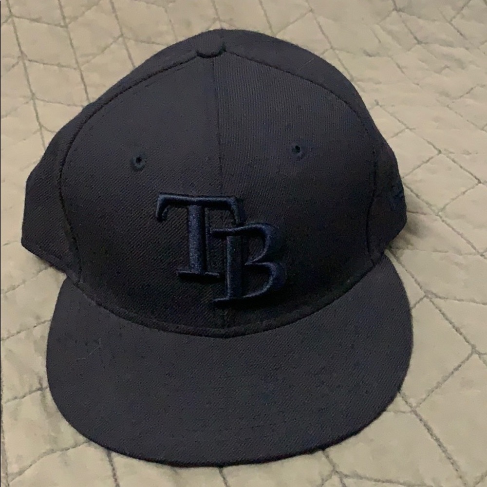 NEW ERA 59fifty Tampa Bay RAYS Hat 7 3/8
